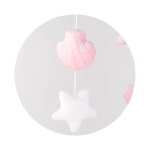 Музикална въртележка за легло с проектор Chipolino - Русалка