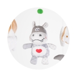 Музикална въртележка за легло с проектор Chipolino - Хипопотамче