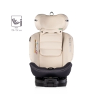 Столче за кола Chipolino - Premium, i-Size, IsoFix, 360°, 40-150 cm, Маршмелоу