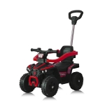Количка за яздене с дръжка Chipolino - ATV, Зелена