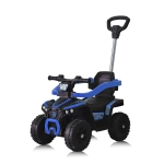 Количка за яздене с дръжка Chipolino - ATV, Зелена