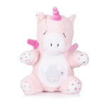 Плюшена играчка с проектор и музика Chipolino - Еднорог