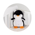 Плюшена играчка с проектор и музика Chipolino - Жирафче