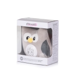 Музикална плюшена играчка с проектор Chipolino - Малко бухалче