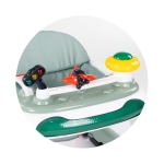 Детска проходилка 4 в 1 Chipolino - Little Explorer, Сива