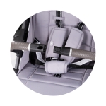 Детска количка с въртяща се дръжка Chipolino - Омния, Черна