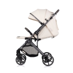 Детска количка с въртяща се дръжка Chipolino - Омния, Черна