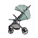 Детска количка с въртяща се дръжка Chipolino - Омния, Черна