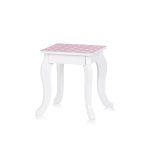 Детска тоалетка с табуретка Chipolino - Розови точки