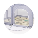 Кошара за игра Chipolino - Sienna, 150 х 150 cm, Сива