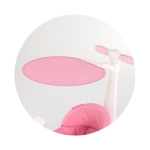 Детска проходилка 5 в 1 Chipolino - Happy Walker, Розова