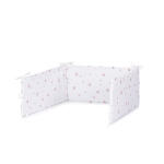Обиколник за бебешко легло Chipolino - Рози, 30 х 180 сm