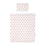 Спален комплект за мини кошара Chipolino - Мече, Бежов