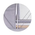 Бебешка кошара с падаща страна Chipolino - Charisma, Розова пудра