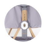 Бебешка кошара с падаща страна Chipolino - Charisma, Розова пудра