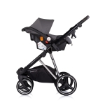 Детска количка 3 в 1 Chipolino - Империум, Тъмносива