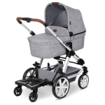 Борд за количка ABC Design - Kiddie Ride On, Черен