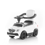 Детска кола с дръжка и сенник Chipolino - Mercedes AMG GLЕ 63, Бяла