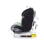 Стол за кола Chipolino - Journey, ISO, 0-36 kg, Графит