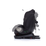Стoлче за кола Chipolino - 4Kid, 360°, i-Size, 40-150 cm, Черно