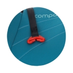 Седалка за кола Chipolino - Компас, Isofix, 125-150 сm, Антрацит