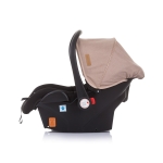 Кошница за кола Chipolino - Камеа, С адаптор, 40-87 сm, Пудра
