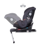 Стoл за кола Chipolino - Лего, Isofix, 360°, 40-150 cm, Черен