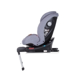 Стoл за кола Chipolino - Лего, Isofix, 360°, 40-150 cm, Черен