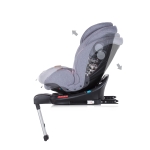 Стoл за кола Chipolino - Лего, Isofix, 360°, 40-150 cm, Черен