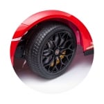 Акумулаторна кола Chipolino - Lamborghini Huracan, черна, с EVA гуми