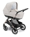Детска количка 3 в 1 Chipolino - Cam, Dinamico Smart, Силиконови гуми, Бежова