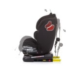 Стол за кола Chipolino - Journey, ISO, 0-36 kg, Графит