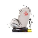 Стол за кола Chipolino - Journey, ISO, 0-36 kg, Графит