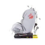 Стол за кола Chipolino - Journey, ISO, 0-36 kg, Графит