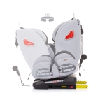 Стол за кола Chipolino - Journey, ISO, 0-36 kg, Графит