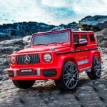 Акумулаторен джип Chipolino - Mercedes, G63 AMG, Бял