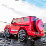 Акумулаторен джип Chipolino - Mercedes, G63 AMG, Бял