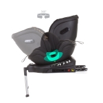 Столче за кола Chipolino - Maxsafe, Isofix, 360°, I-Size, 40-150 сm, Графит
