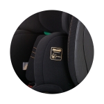 Столче за кола Chipolino - Maxsafe, Isofix, 360°, I-Size, 40-150 сm, Графит