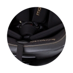 Столче за кола Chipolino - Maxsafe, Isofix, 360°, I-Size, 40-150 сm, Графит
