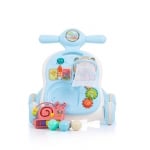 Музикална играчка на колела 3 в 1 Chipolino - Мече, розова
