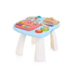 Музикална играчка на колела 3 в 1 Chipolino - Мече, розова