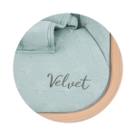 Бебешки шезлонг Chipolino - Velvet, Розов & Дърво