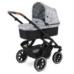 Количка и кош за новородено ABC Design - Salsa 4 Air Fashion, smaragd