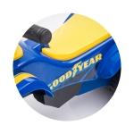 Количка за яздене Chipolino - ATV Goodyear, синя