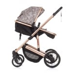  Комбинирана бебешка количка Chipolino - Енигма, Абанос