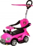 Кола за яздене с дръжка и сенник Chipolino - Super car, Червена