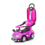 Кола за яздене с дръжка и сенник Chipolino - Super car, Червена