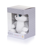 Музикална плюшена играчка с функция нощна лампа Chipolino - Хъски