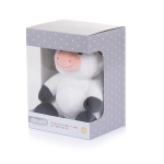 Музикална плюшена играчка с функция нощна лампа Chipolino - Кравичка